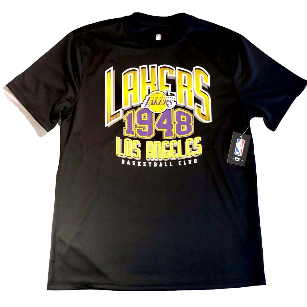 New Men’s Los Angeles Lakers Basketball Club 1948 Size Large